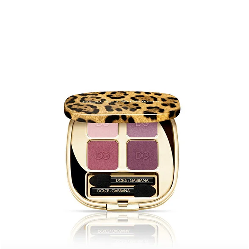 DOLCE & GABBANA Палетка теней Felineyes Intense Eyeshadow Quad, 7 Passionate Dahlia