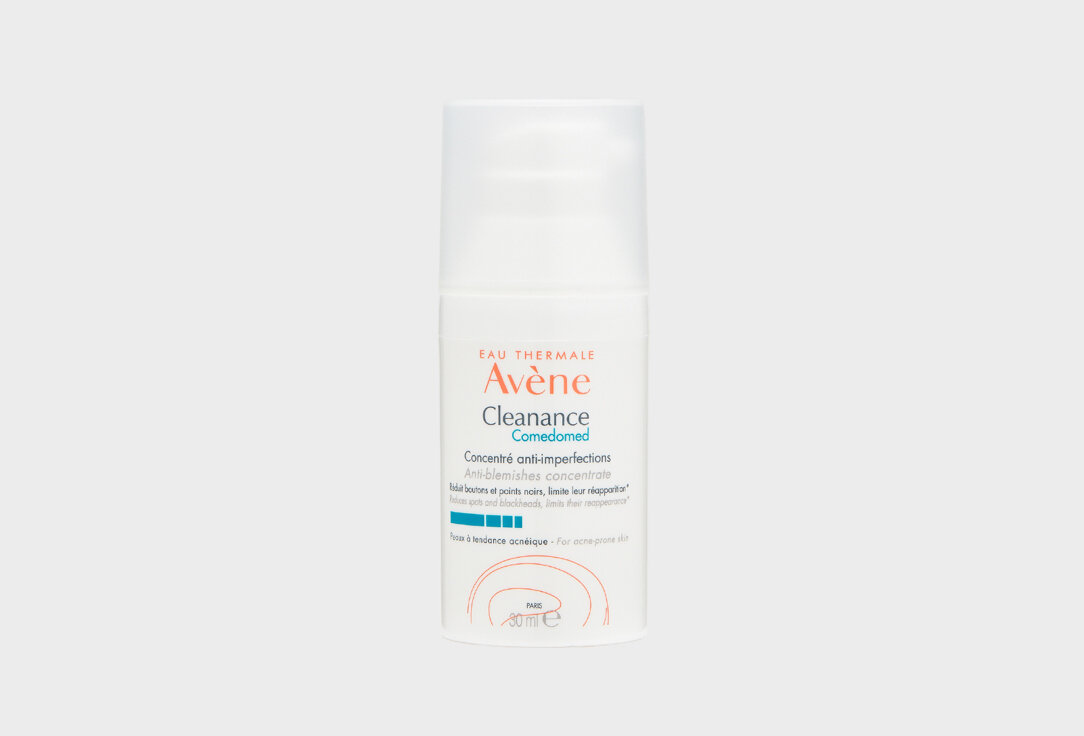 Концентрат для проблемной кожи, склонной к акне EAU THERMALE AVENE Cleanance Comedomed Concentrate for acne prone skin / объём 30 мл