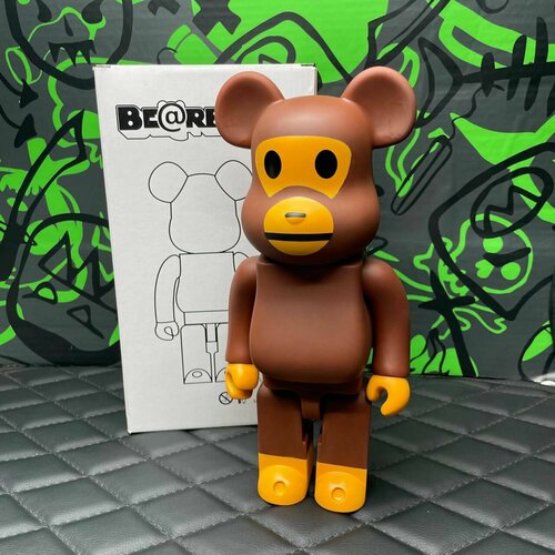 Игрушка Bearbrick Baby Milo 28см фигура bearbrick medicom toy bearbrick ideal self black scandal yohji yamamoto x suzume uchida 1000%