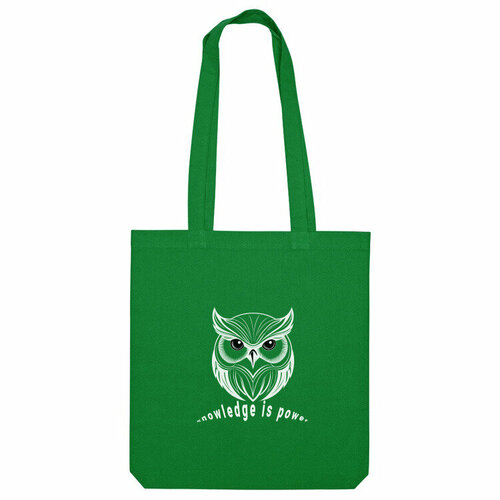 фото Сумка шоппер us basic, зеленый