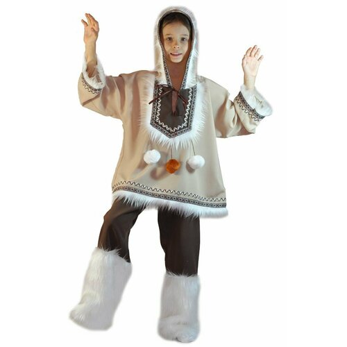 фото Костюм народы севера для мальчика кв-м-0143 34-36/128-142 карнавалия