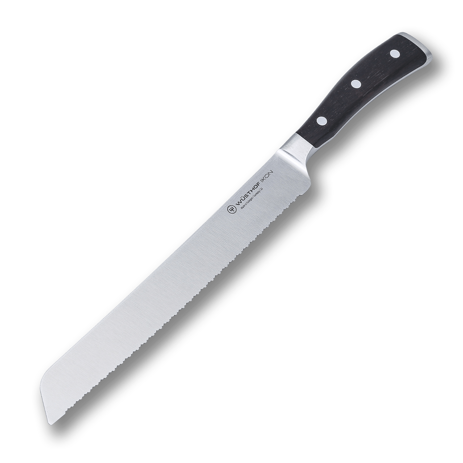 Кухонный нож для хлеба Wuesthof 23 см, кованая молибден-ванадиевая нержавеющая сталь X50CrMoV15, 1010531123