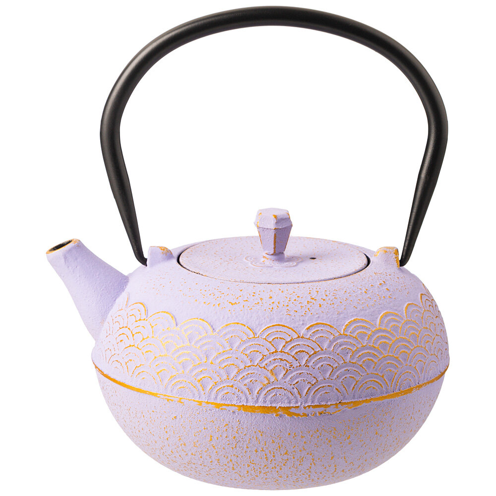 фото Заварочный чайник чугунный с эмалированным покрытием внутри 1200 мл KSG-734-084