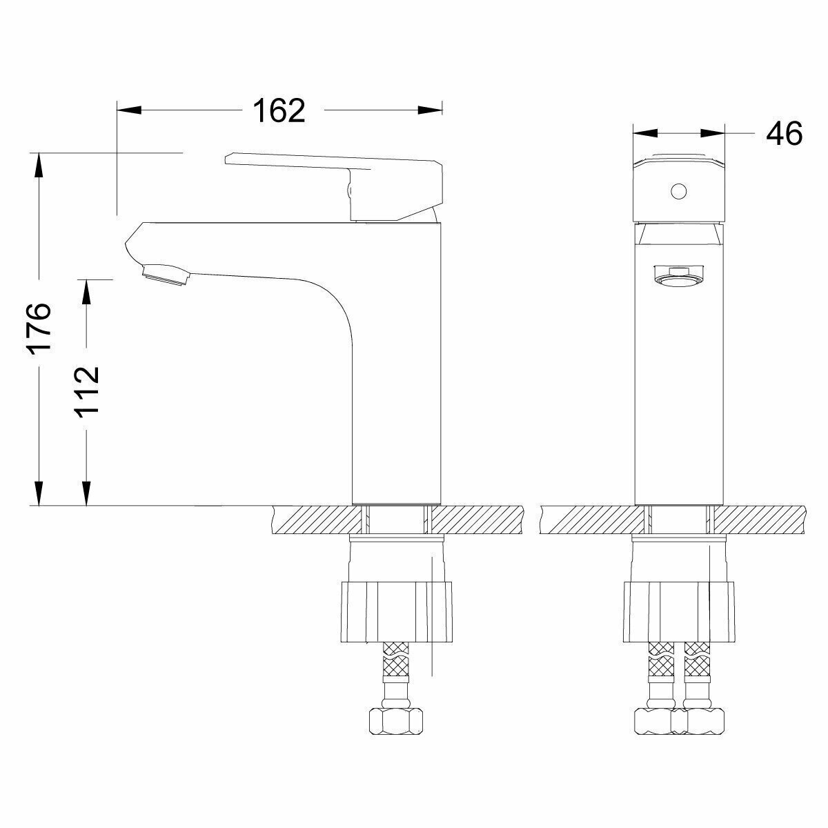 Смеситель Lemark Point LM0306C для раковины