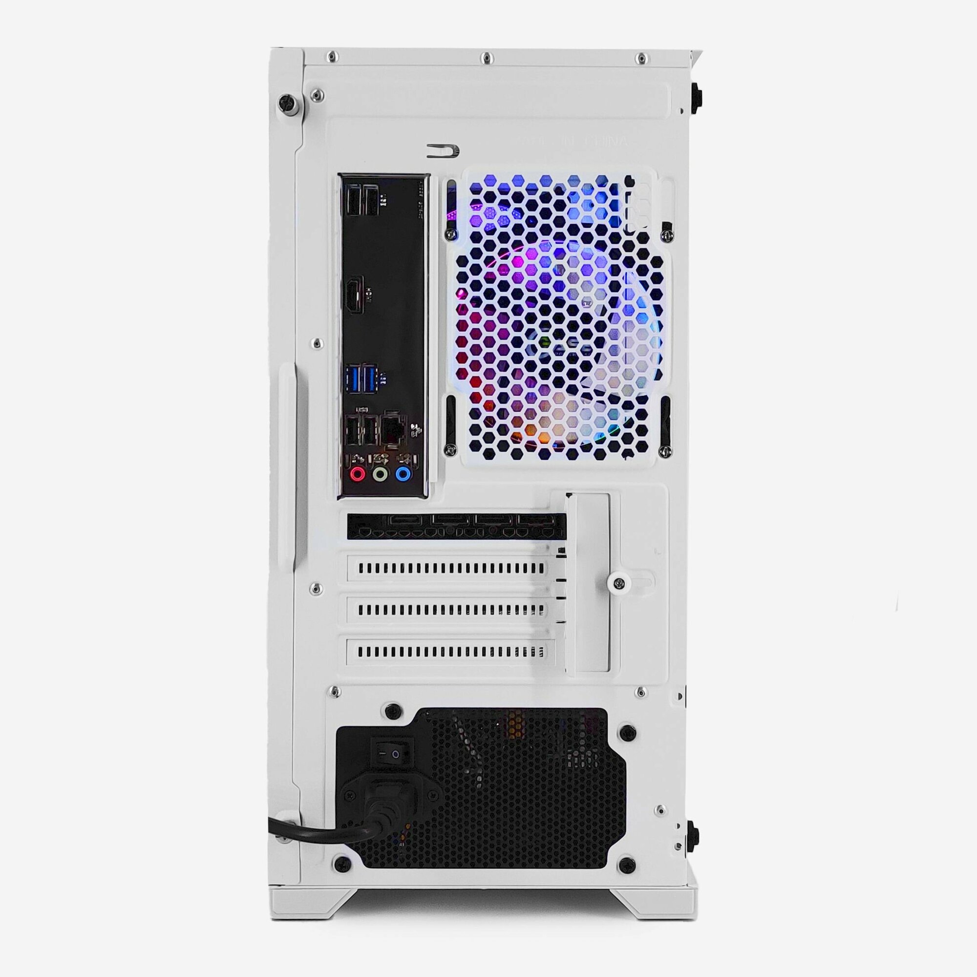 Игровой PC юкомс Ryzen 5 4600G, GTX 1660 Super 6GB, SSD 480GB, 32GB DDR4, БП 450W, win 10 pro, White game case