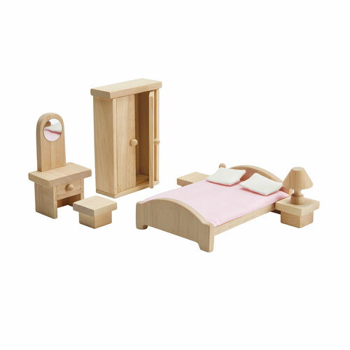 фото Игровой набор plan toys «классик спальня», серии dollhouse plantoys