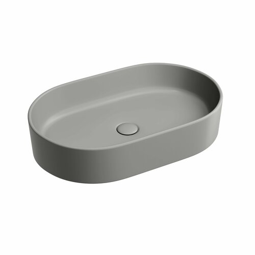 Раковина накладная Ceramicanova Element 60 см антрацит матовая CN6048MH