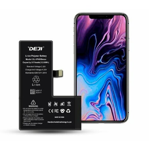 Аккумулятор (DEJI) iPhone XS Max (3710mAh увеличенная емкость)