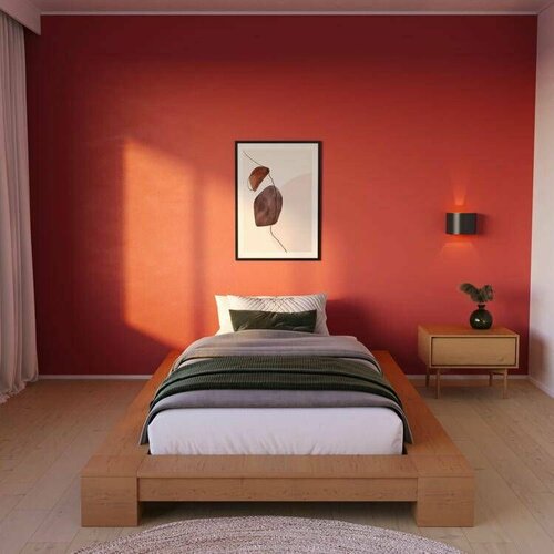 Кровать татами низкая 90x200 Кисараги цвет Ольха