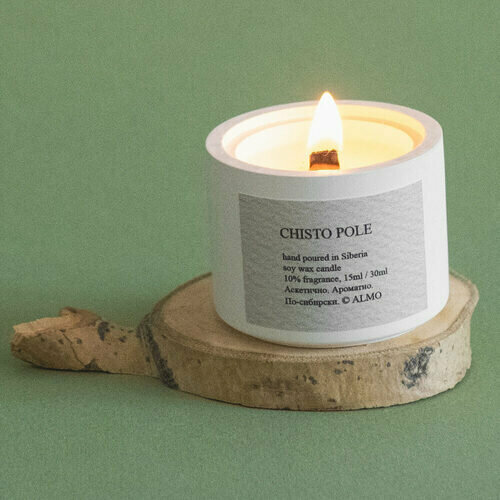 Ароматическая свеча Kulikoff Чисто поле, 30 мл