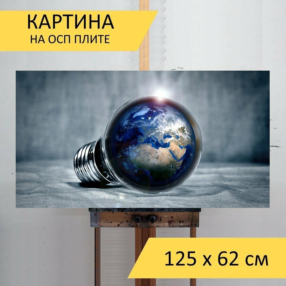 Картина на ОСП 125х62 см. 