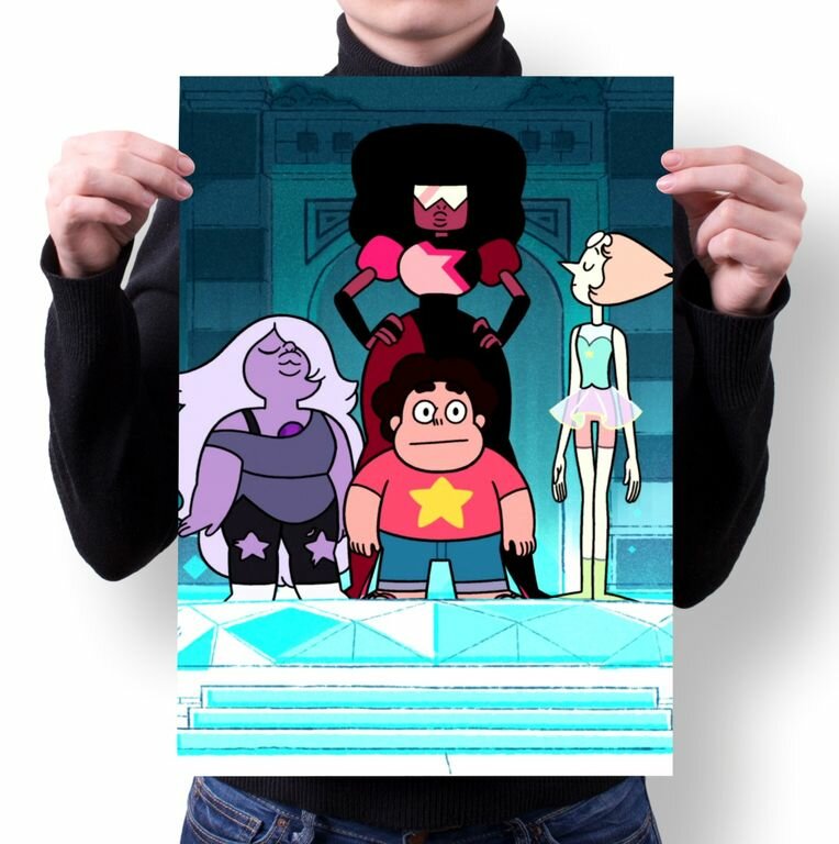 Плакат Вселенная Стивена, Steven Universe №12, А4