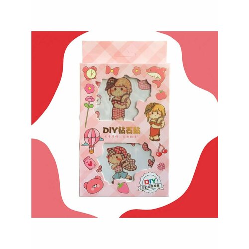 Алмазная мозаика с наклейками Куроми