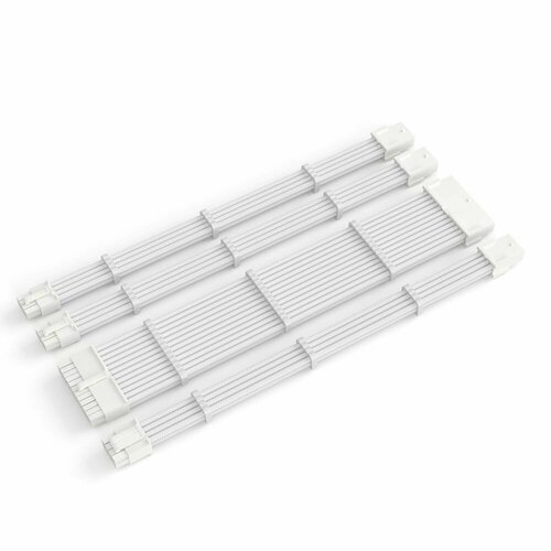 Комплект кастомных удлинителей для блока питания 30 см белый 350000₽