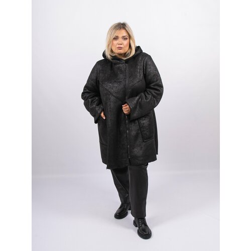 фото Куртка , размер 56, черный 365 clothes