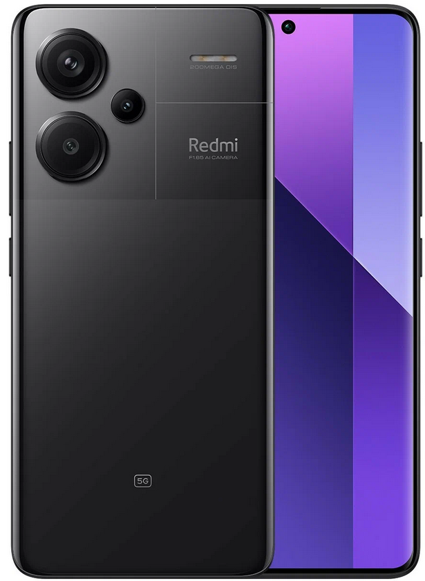 Смартфон Xiaomi Redmi Note 13 pro+ 5G 8/256Гб NFC Midnight Black