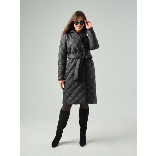 Куртка NORMANN, размер 3XL (170-108), черный женское пальто без воротника на каблуках belle