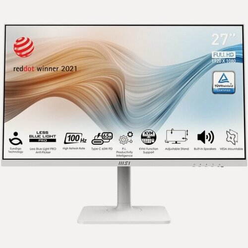 Изображение товара Монитор Msi Modern MD272XPW 27" White