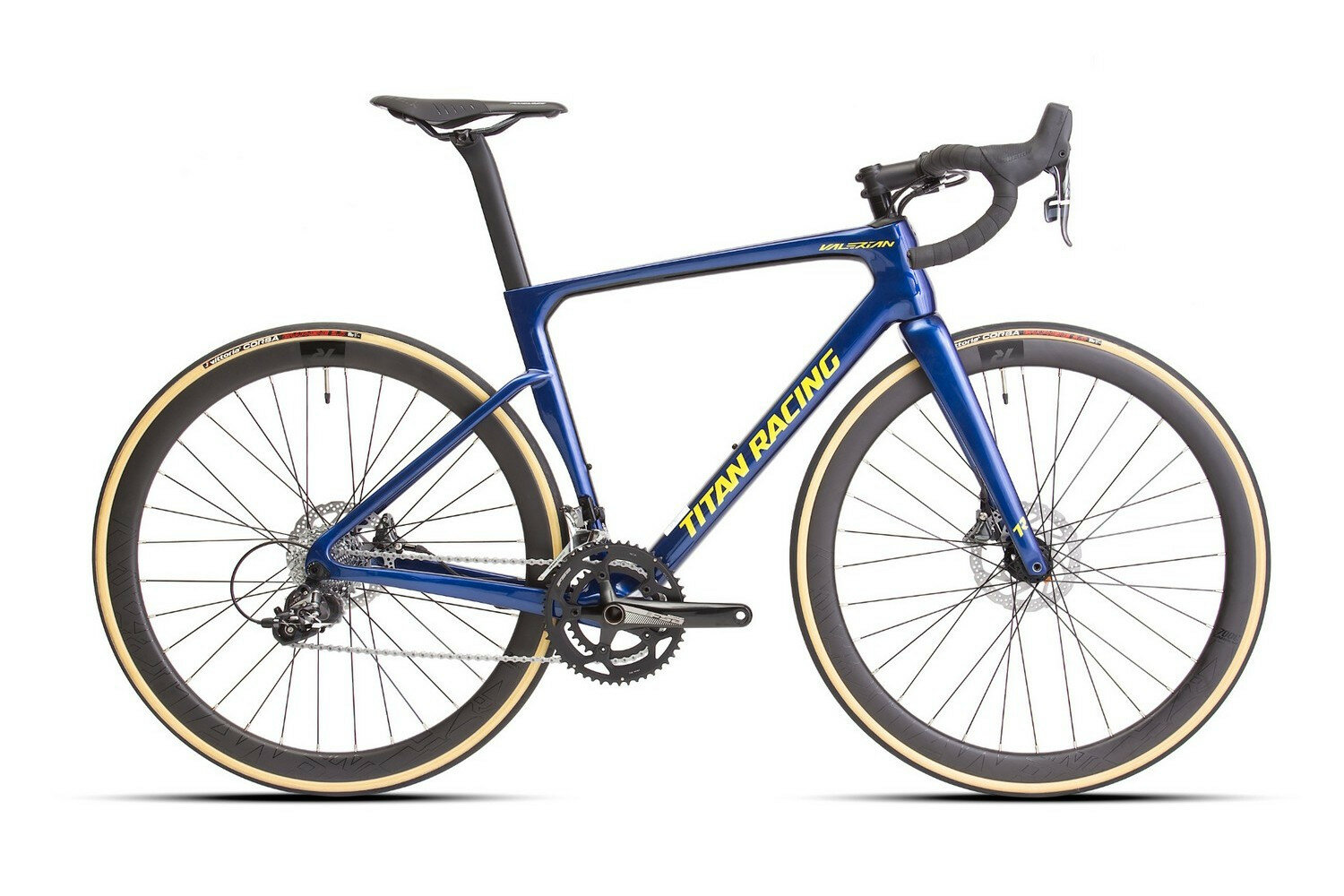 Велосипед Titan Racing Valerian Carbon Pro (2023) S(50cm) DarkBlue/Gold