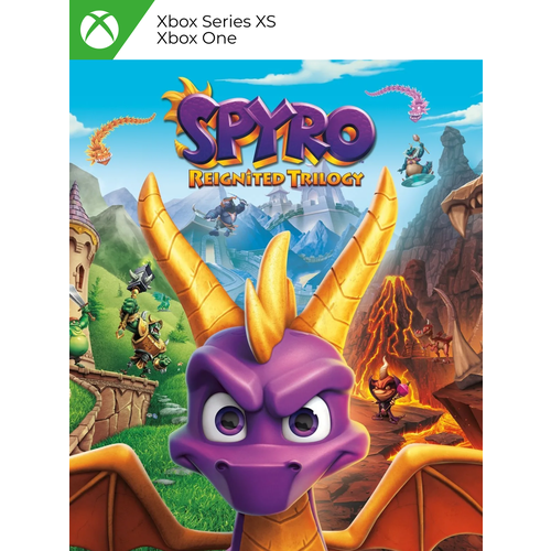 Spyro Reignited Trilogy для Xbox, электронный ключ spyro reignited trilogy nintendo switch б у полностью английский