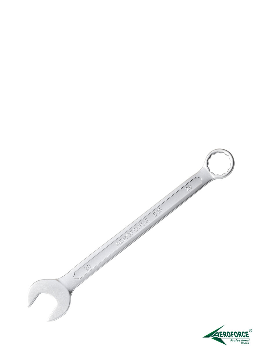 Ключ гаечный комбинированный 20 мм (рожково-накидной) AEROFORCE