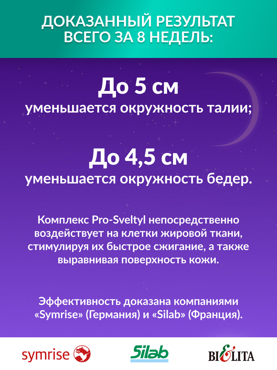 Белита Сыворотка для тела Vitex Ultra Slim, 400мл, антицеллюлитная несмываемая для коррекции фигуры (2 штуки по 200 мл) — фото 1