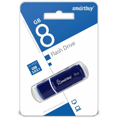 USB-флешка SMARTBUY 8Gb Crown Blue