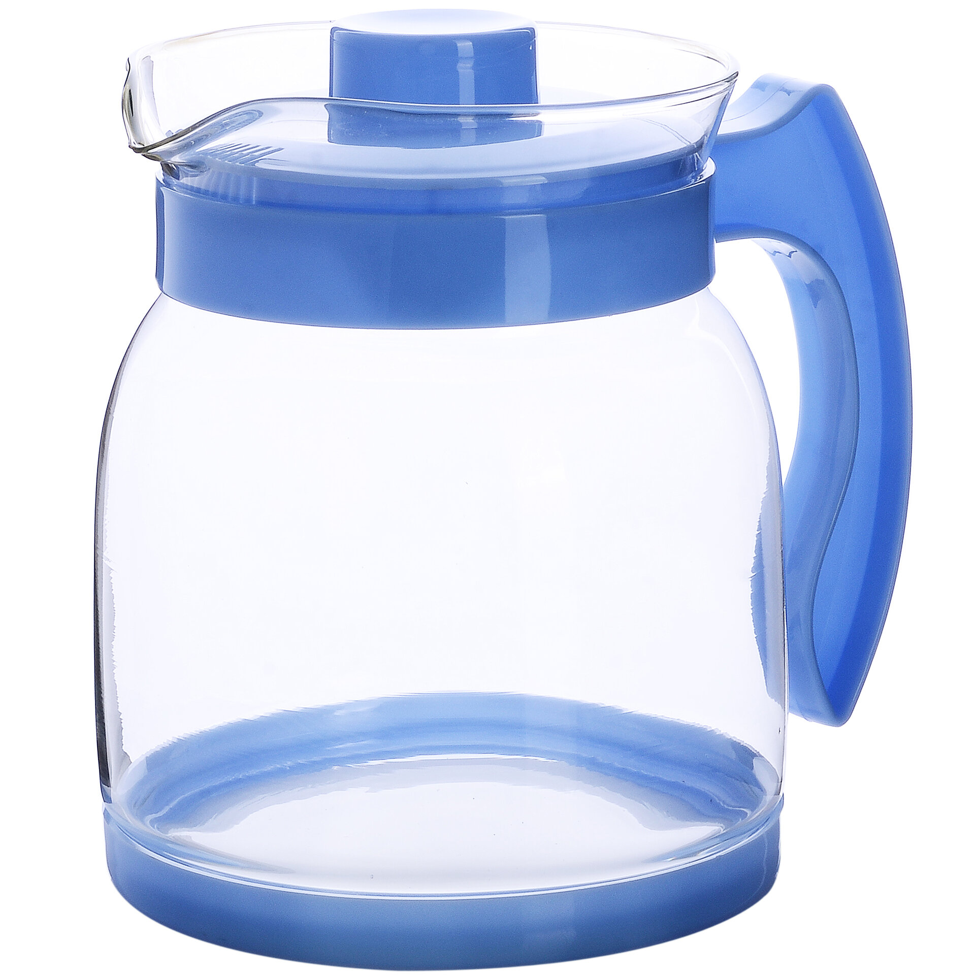 Чайник заварочный голубой 1,5 л стекло MAYER&BOCH 29954