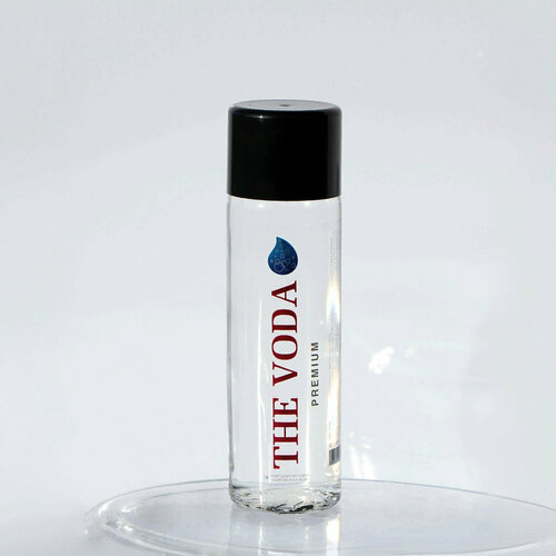 "THE VODA Премиум" - природная газированная вода в стеклянной бутылке, 0,33л, 24шт