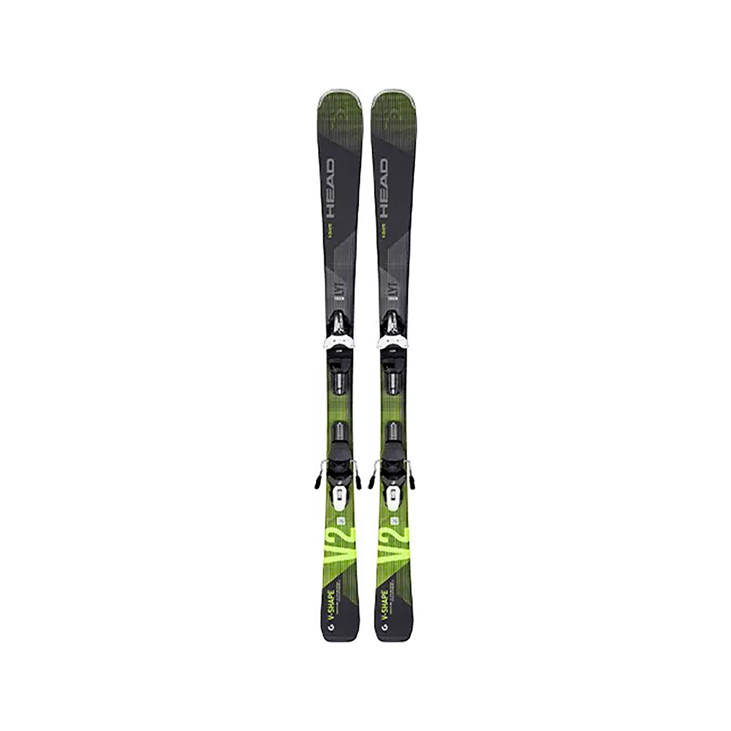 Горные лыжи Head V-Shape V2 SLR Pro + SLR 10 GW Black 22/23
