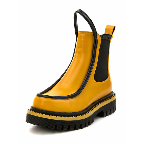 Ботинки челси Prominente, размер 37, желтый