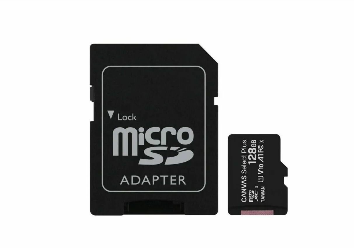 Карта памяти micro 90 MB /80MB Canvas Select 128 ГБ