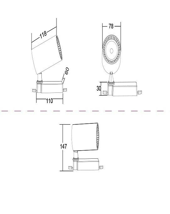 Трековый светильник Maytoni VUORO TR029-3-10W3K-B - фото №13