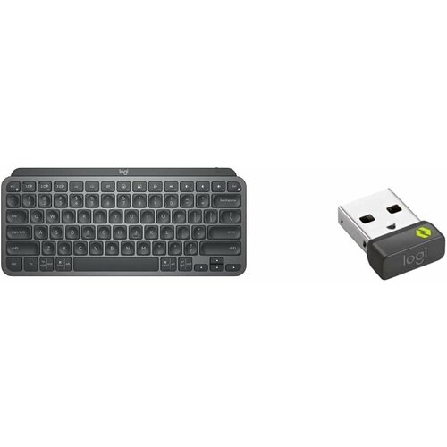 Клавиатура Logitech MX Keys Mini темно-серый/черный USB беспроводная BT/Radio LED (920-010498)