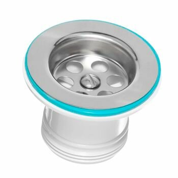 фото Выпуск для мойки инкопласт 1-1/2', винт и гайка М6х60