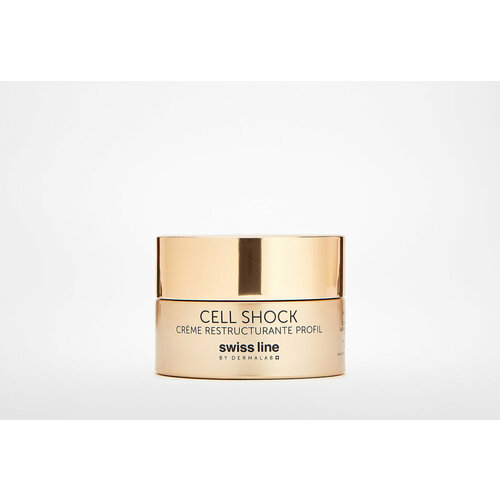 Моделирующий крем для шеи и подбородка Swiss Line Cell Shock Perfect Profile Remodeling Cream / объём 50 мл