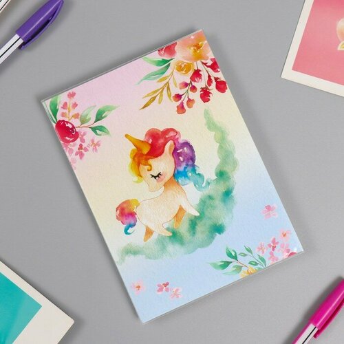 SUI Фотоальбом мягк обл на 36 фото 10х15 см пластик листы Единорог 351₽