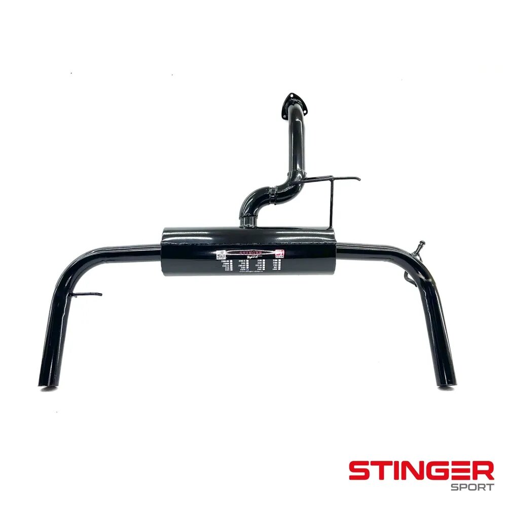 Раздвоенный глушитель Stinger Sport для нивы