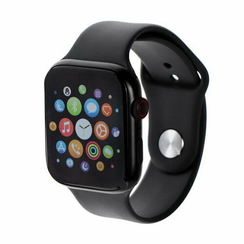 Смарт-часы MB MObility mft-50 144 Amoled пульсомер шагомер черные 336600₽