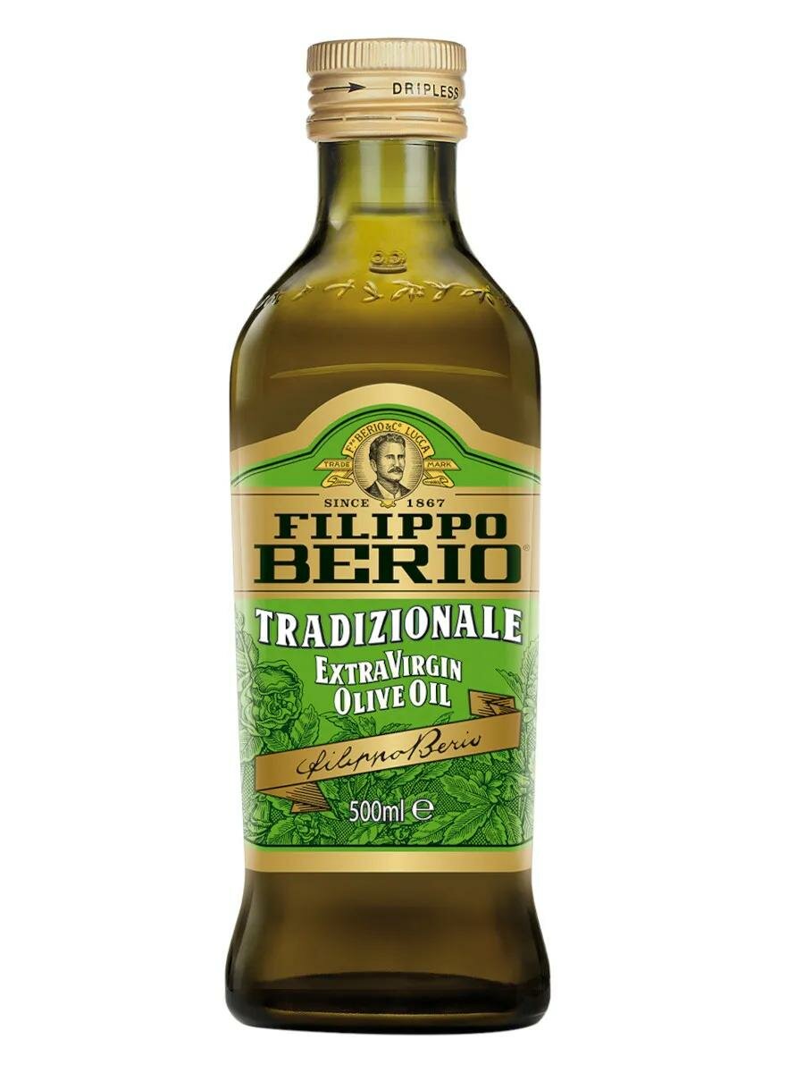 Оливковое масло Filippo Berio Extra Virgin нерафинированное, 0,75л