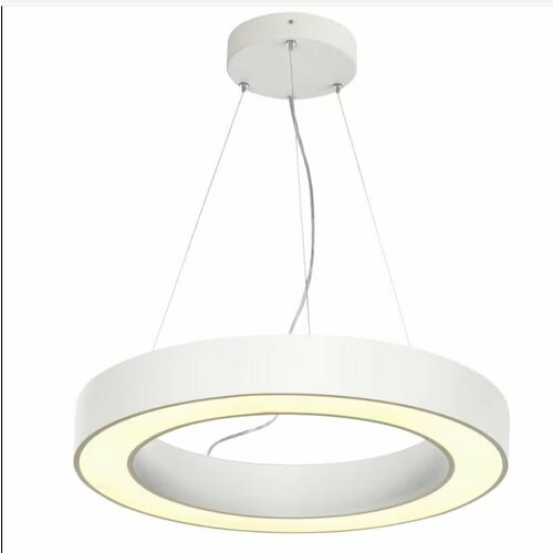 Светильник кольцевой светодиодный подвесной HB0306 48W 3CCT 3000/4000/6000К корпус белый