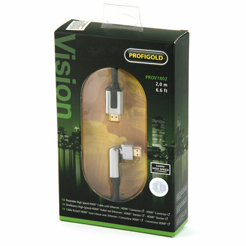 Высокоскоростной кабель HDMI Profigold PROV1802 2 метра 2700₽