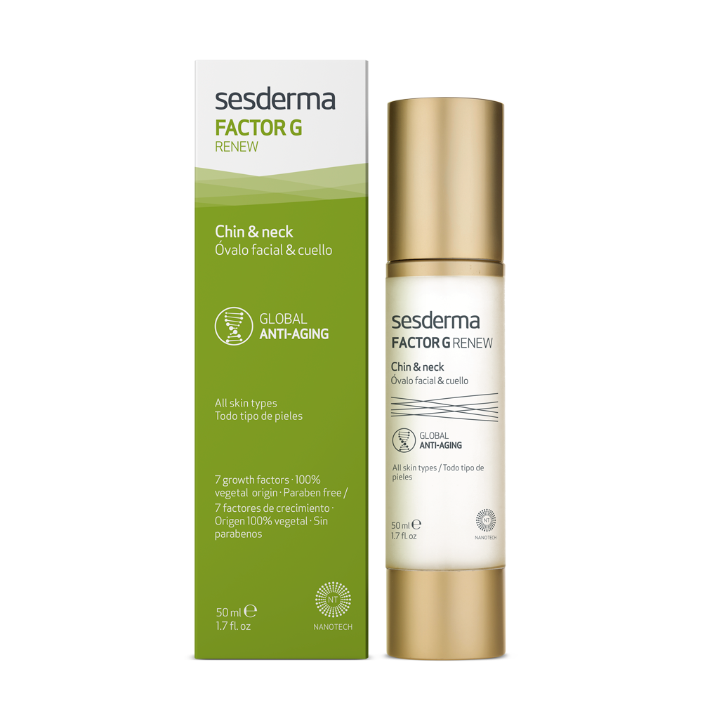 Крем SESDERMA FACTOR G RENEW Средство омолаживающее для овала лица и шеи, 50 мл.