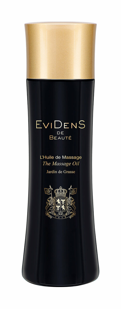 Массажное масло обогащенное маслом семян подсолнечника и витамином Е Evidens de Beaute The Massage Oil Jardin De Grasse