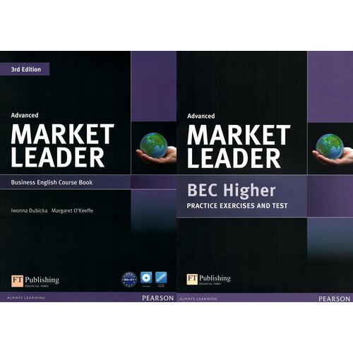 Market Leader 3Ed Advanced Coursebook+DVD+BEC Booklet (Pack) жигульская д а тексты для аудирования к практическому курсу китайского языка книга cd