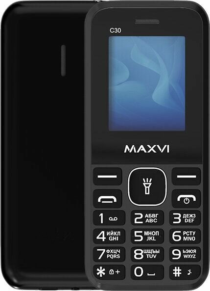 Сотовый телефон Maxvi C30 black