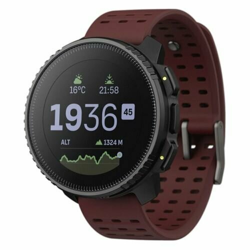Смарт-часы Suunto Vertical, 35",/серый / бордовый [ss050865000] черный