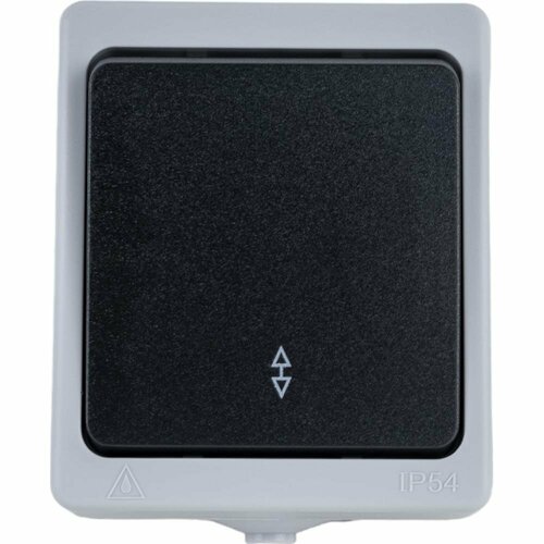 Одинарный выключатель HOROZ ELECTRIC ATOM (1-GANG TWO WAY SWITCH) bseed brand touch switch 1 gang 1 way europe standard touch sensor switch black white golden grey with glass panel for home