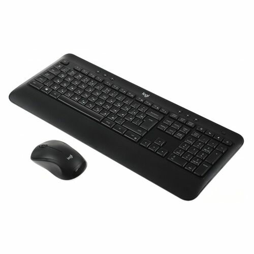 Комплект клавиатура+мышь Logitech MK540 Advanced черный/черный (920-008685) - фото №11