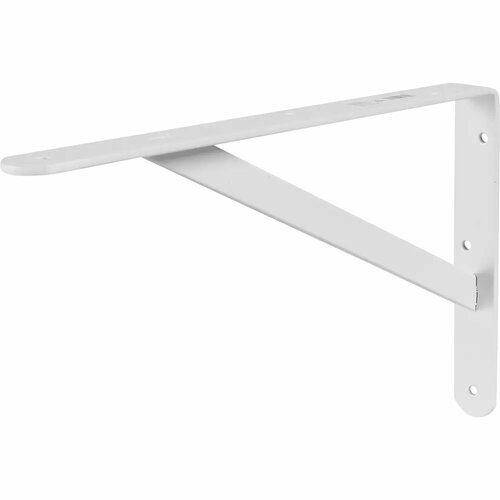 Кронштейн Dolmen 20x30 см нагрузка до 45 кг цвет белый 1042₽